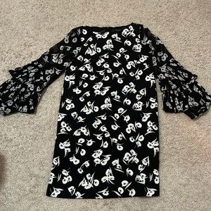 Ann Taylor floral shift dress
